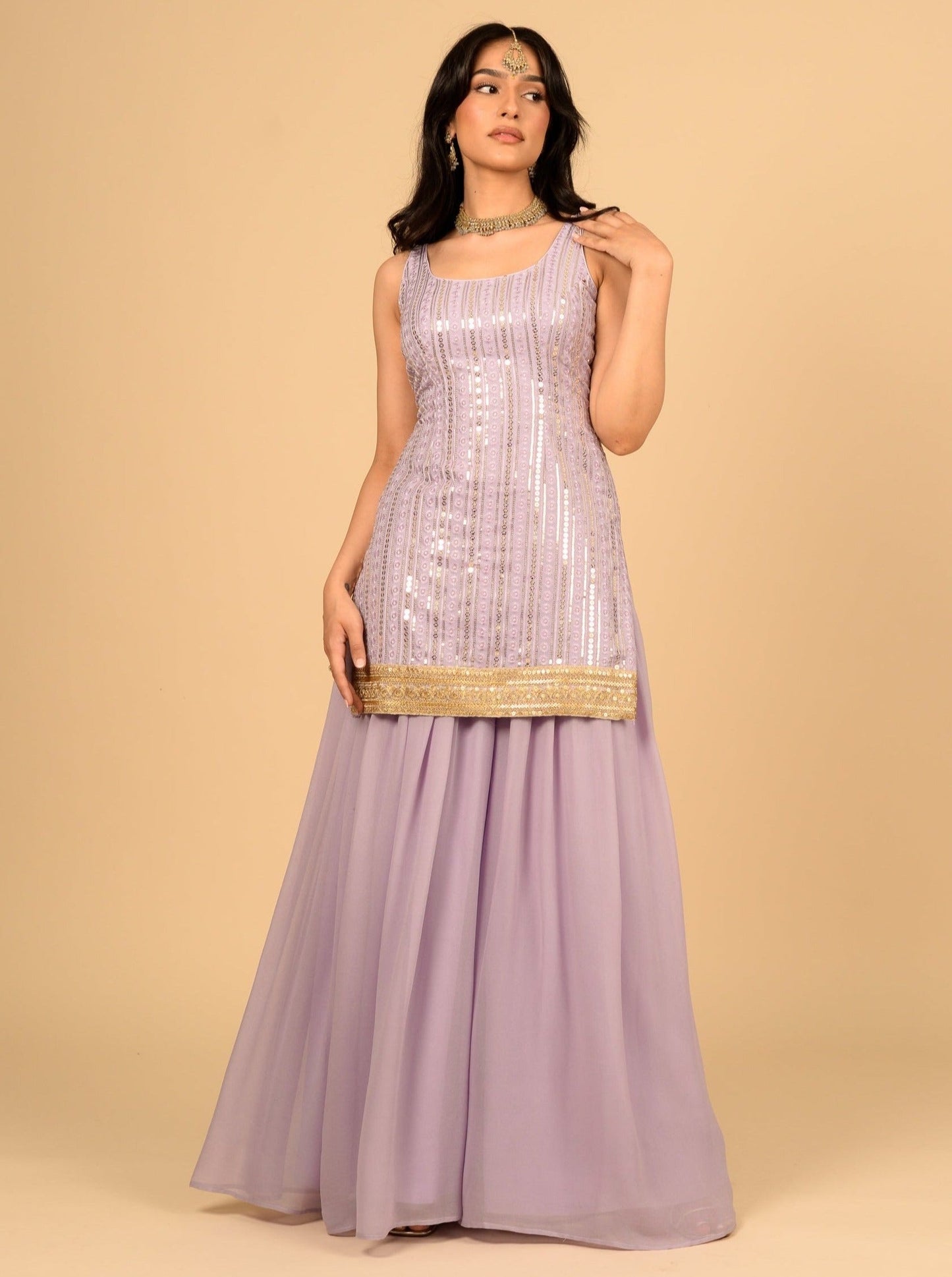 Lilac Amethyst Suit