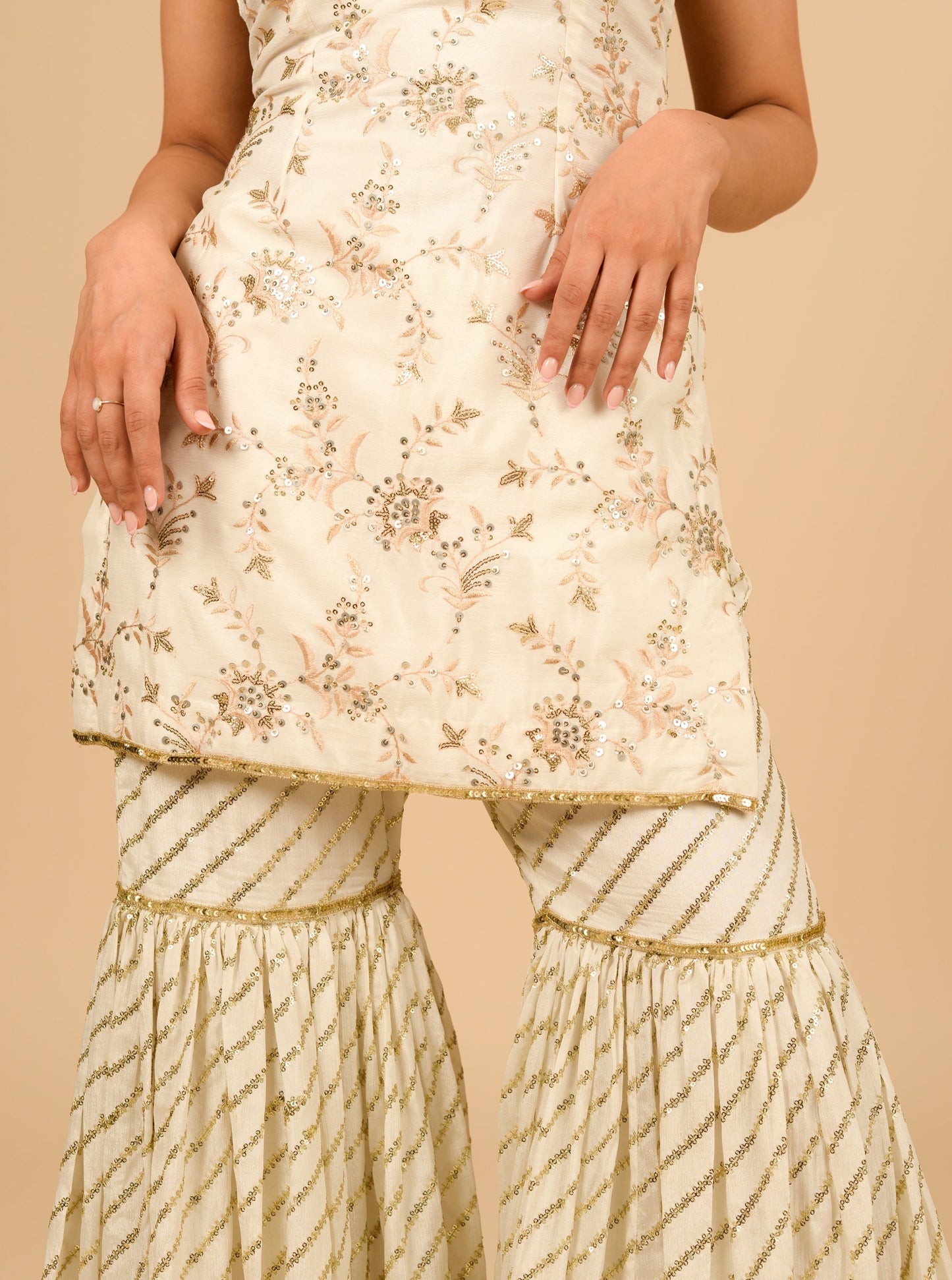 Cream Sitara Suit