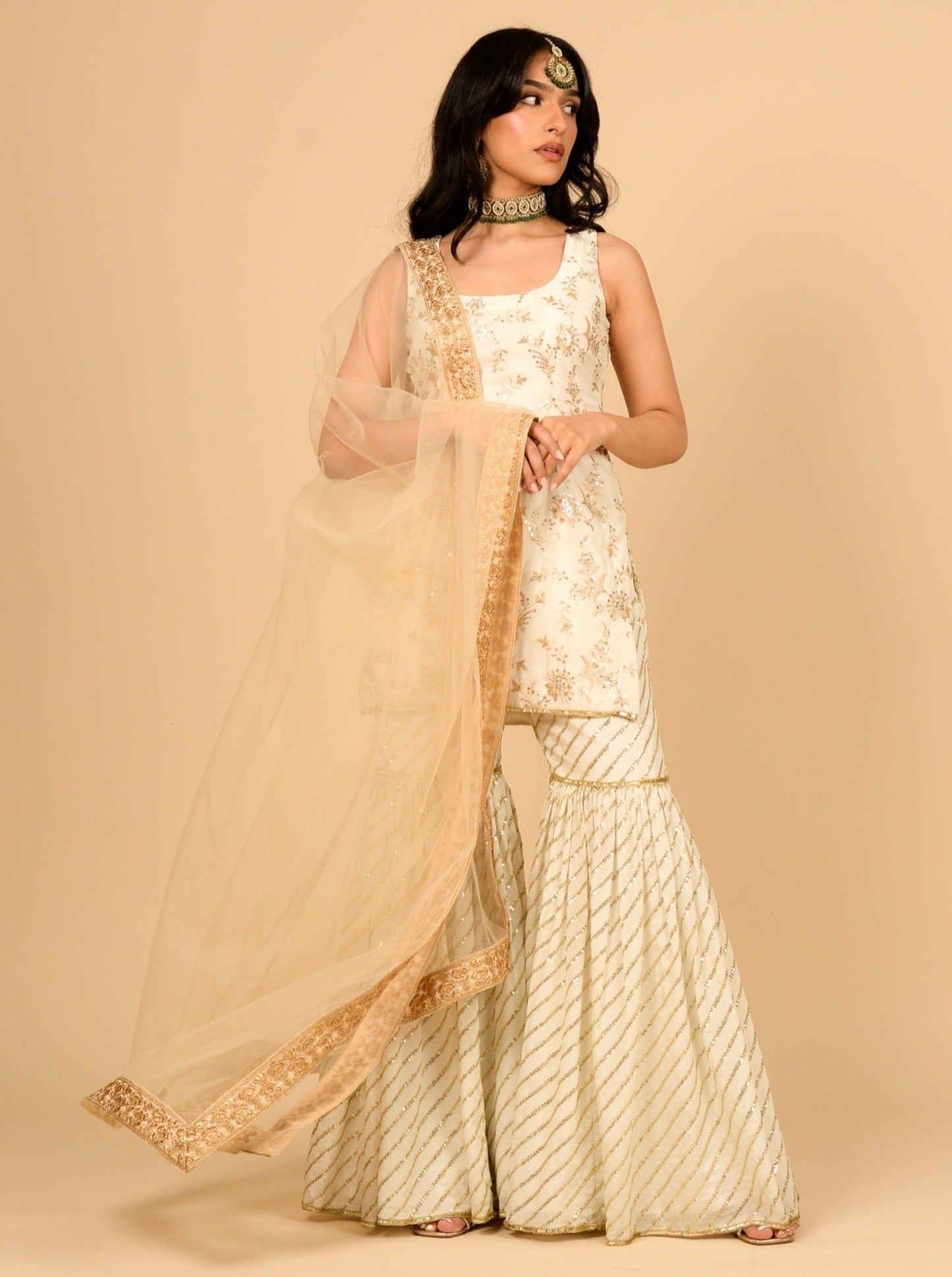 Cream Sitara Suit