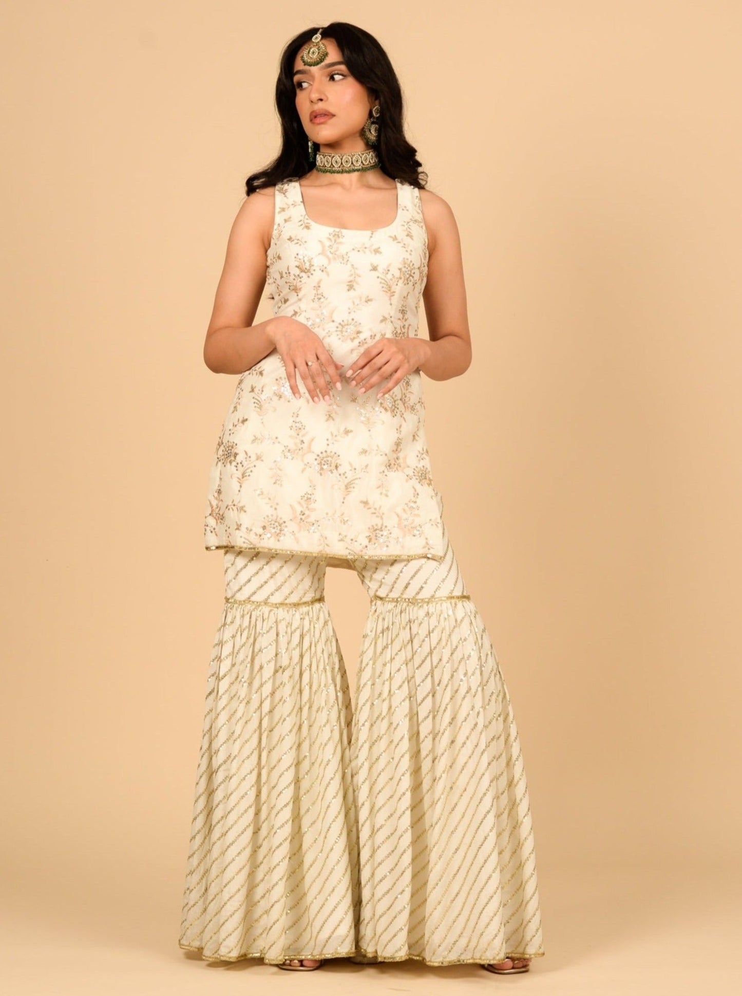 Cream Sitara Suit