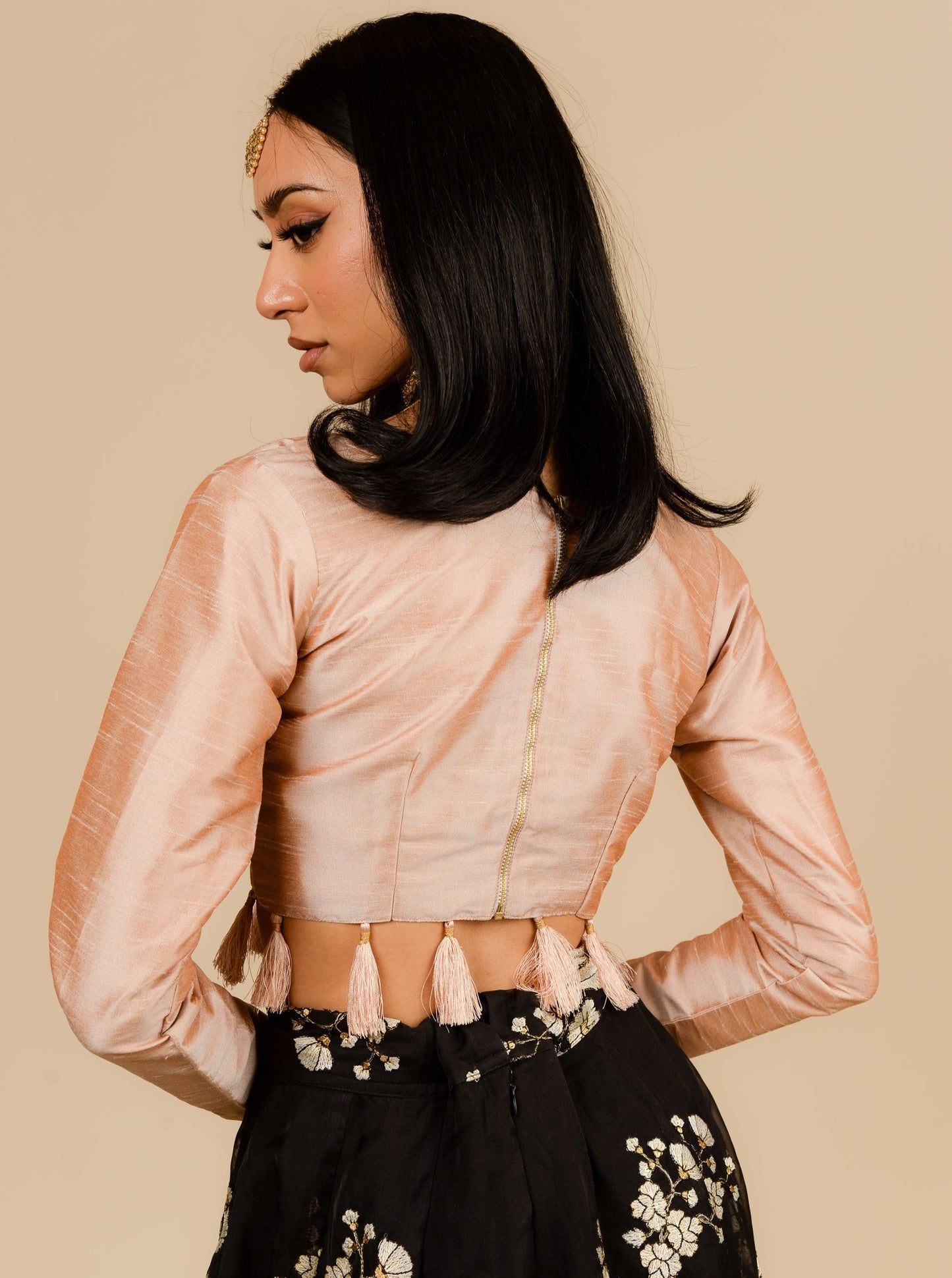 Rose Tassel Blouse
