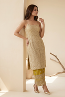 Citrine Sunehri Suit and Dupatta