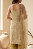 Citrine Sunehri Suit and Dupatta