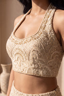 Beige Zohra Blouse
