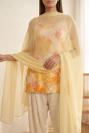 Butter Blumma Suit and Dupatta