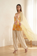 Butter Blumma Suit and Dupatta