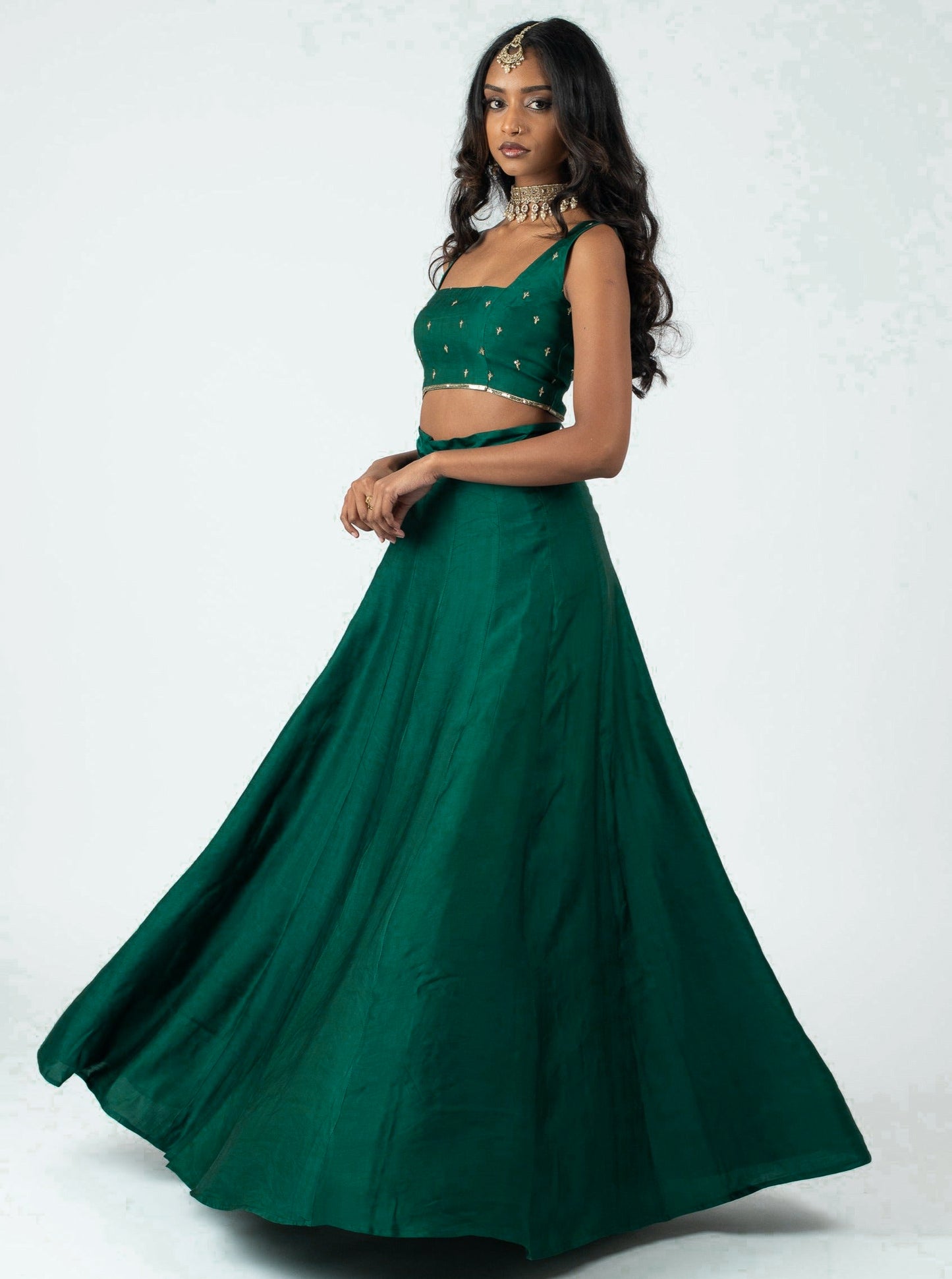 Emerald Gleam Skirt