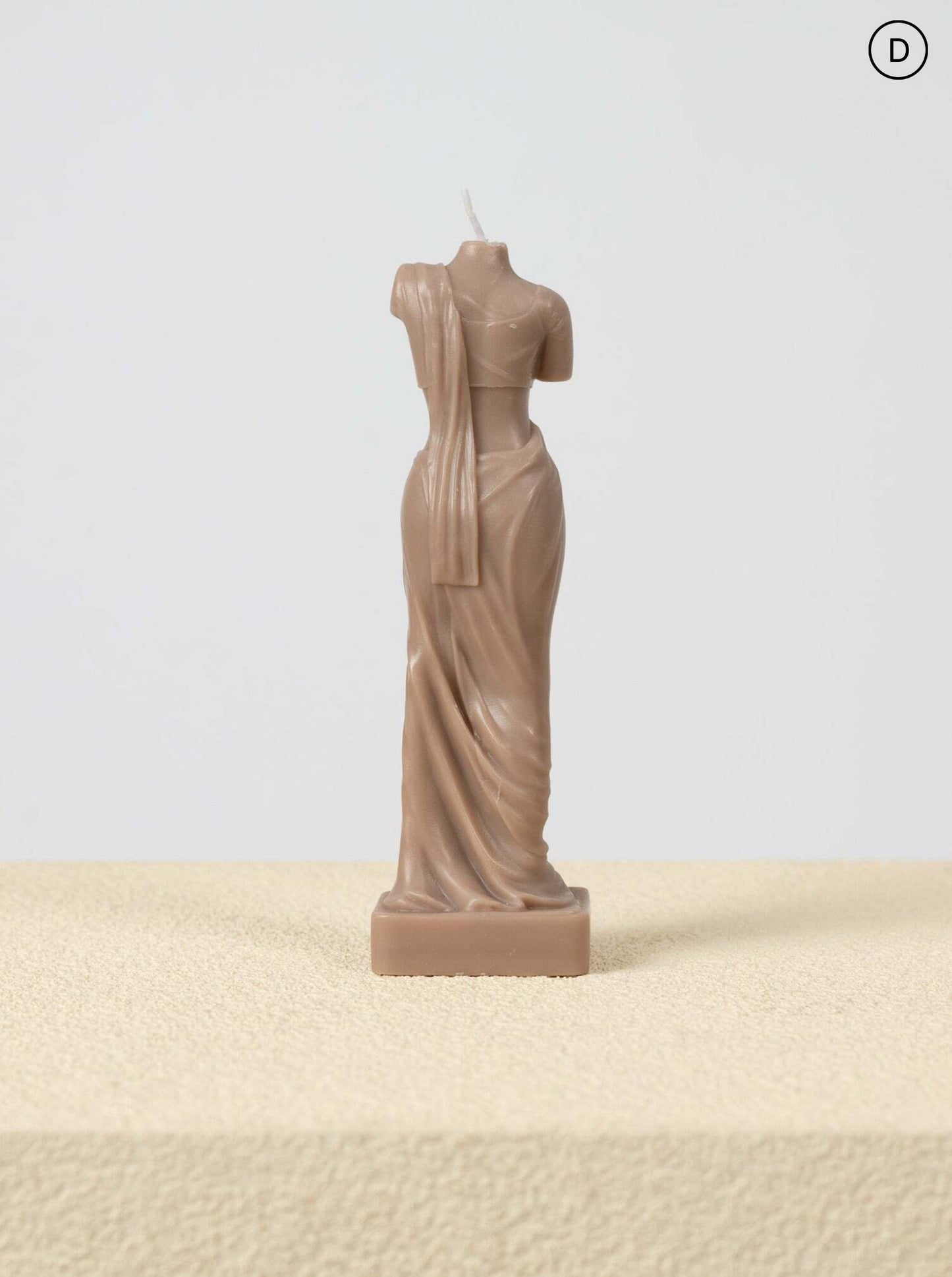 The Saree Candle™ | Taupe