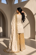 Beige Dastoor Suit and Dupatta