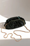 Noir Puff Clutch