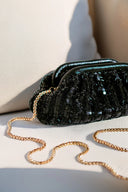 Noir Puff Clutch