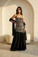 Noir Bijou Suit and Dupatta