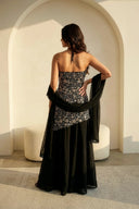 Noir Bijou Suit and Dupatta