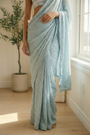 04/26 - Blue Saree - The Saree Room