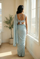 04/26 - Blue Saree - The Saree Room