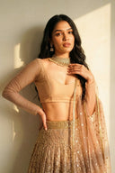 Champagne Long Sleeve Adore Blouse