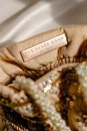 Cream Shisha Potli Bag