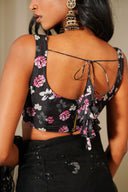 Noir Floral Adore Blouse