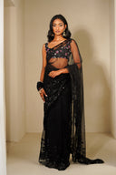 Noir Floral Adore Blouse