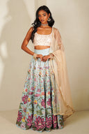 Rosé Sparkle Blouse - The Saree Room