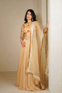 Gold Rosette Handwork Blouse