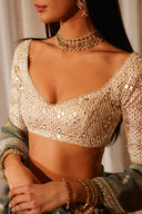 Crème Mirabel Blouse