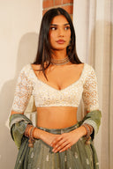 Crème Mirabel Blouse