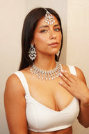 Silver Dewdrop Choker