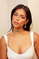 Sage Mini Moti Cluster Set - The Saree Room