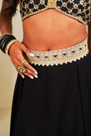 Black Aira Skirt