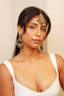 Emerald Marwa Tikka Set