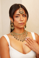 Emerald Marwa Choker - The Saree Room