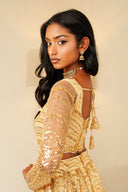 Champagne Lacquer Blouse