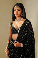 Champagne Falak Tikka Set - The Saree Room