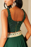 Emerald Sparkle Blouse