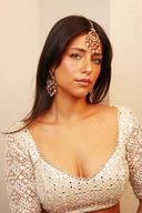 Pink Dewdrop Tikka Set