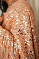 Rosegold Mystique Easy-Drape Saree