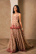 Taupe Tamanna Suit and Dupatta