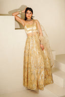Champagne Quartz Skirt - The Saree Room