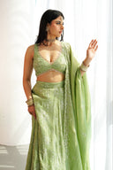 Pistachio Selena Dupatta