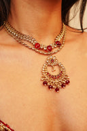 Ruby Kundan Necklace