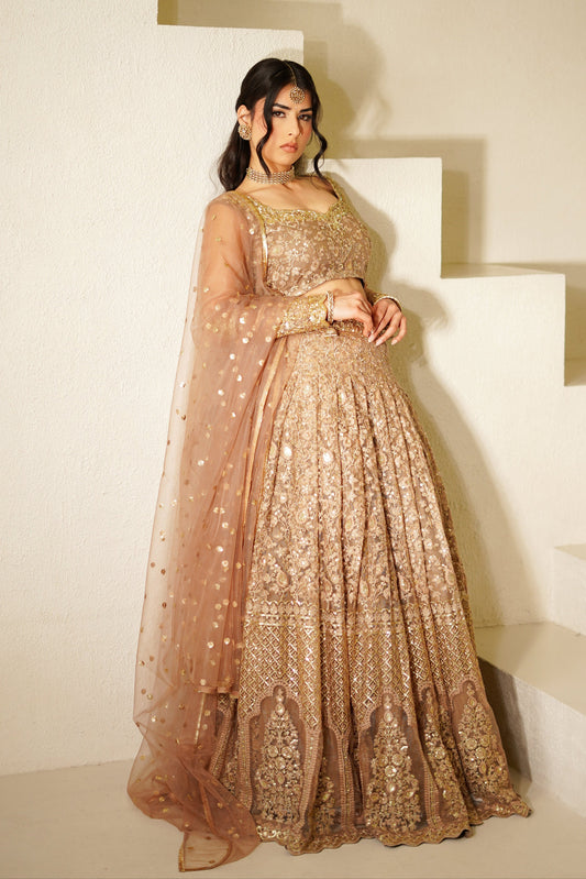 Mauve Taj Skirt