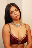 Clarity Teardrop Gem Choker