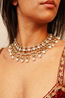 Clarity Teardrop Gem Choker