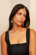 Cream Iris Tikka Set