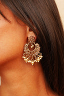 Cream Iris Tikka Set