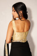 Taupe Leia Handwork Blouse