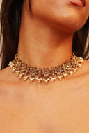 Cream Iris Choker