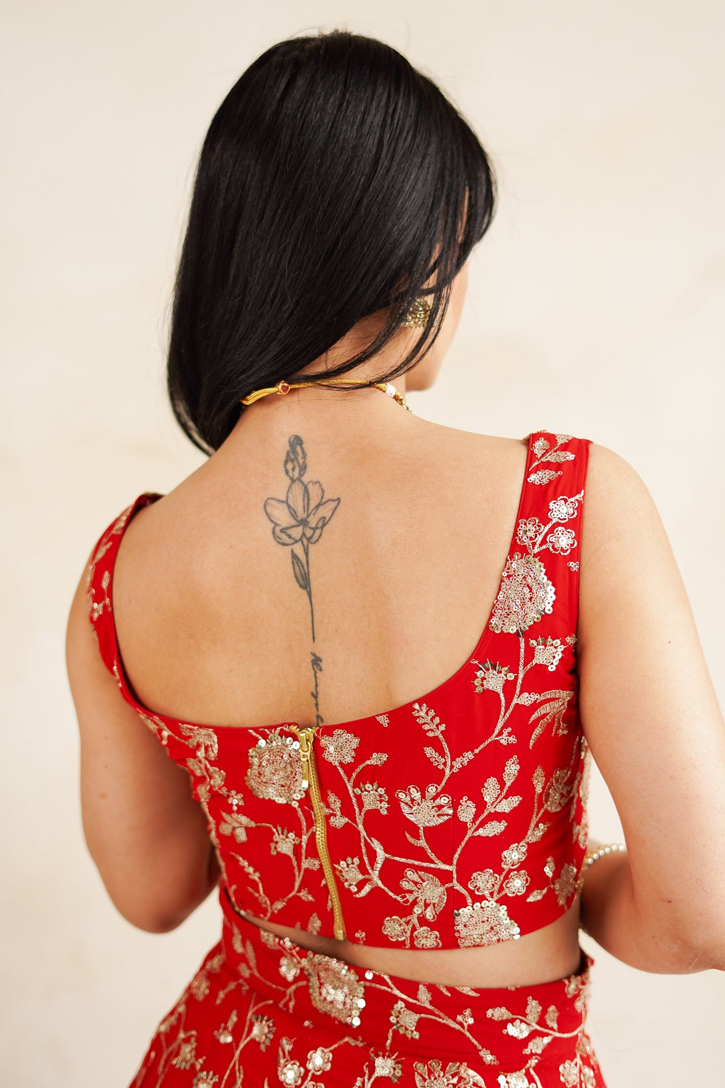 Red Vera Blouse