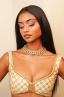 Champagne Module Bloom Choker